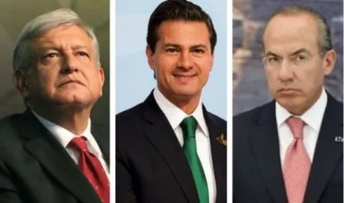 El Presidente Entendió que Tenía que ir por Peña Nieto y Calderón