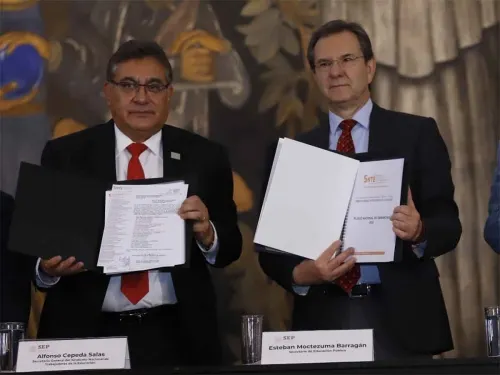 SEP y magisterio comparten agenda: Moctezuma Barragán