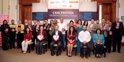 Ayuntamiento de Puebla se suma al “Cancerotón-Un minuto contra el cáncer”