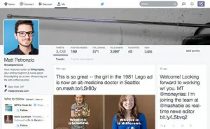 Twitter experimenta rediseño muy similar a Facebook