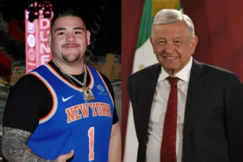 López Obrador desea éxito a Andy Ruiz en su pelea del sábado
