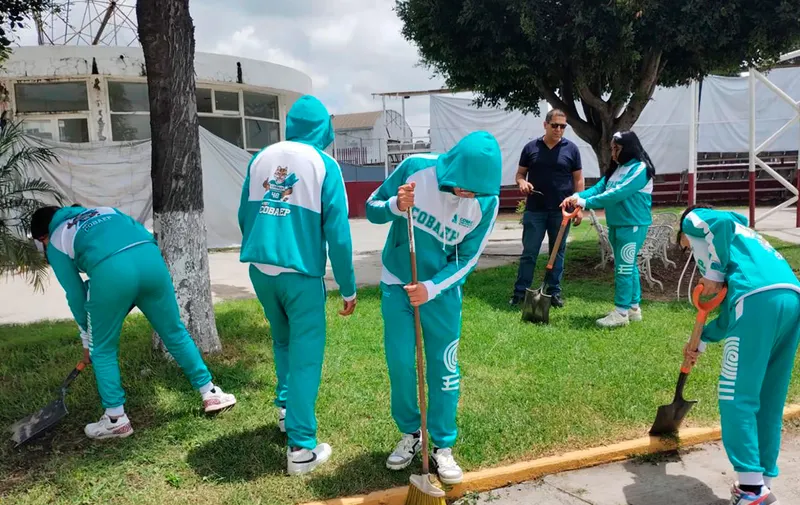 COBAEP contribuye en la recuperación de espacios públicos