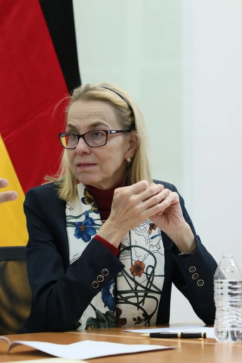 Maria Margarete Gosse, embajadora de Alemania en México. Foto: Especial