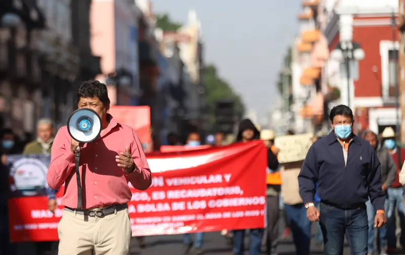 Protestas Verificación Vehicular
