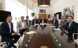 RMV se reúne con directivos de la empresa mexicana Gicsa