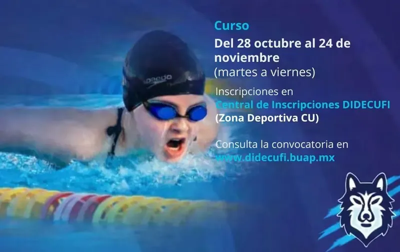 BUAP anuncia curso de natación para jóvenes y adultos; conoce fechas, costo y requisitos