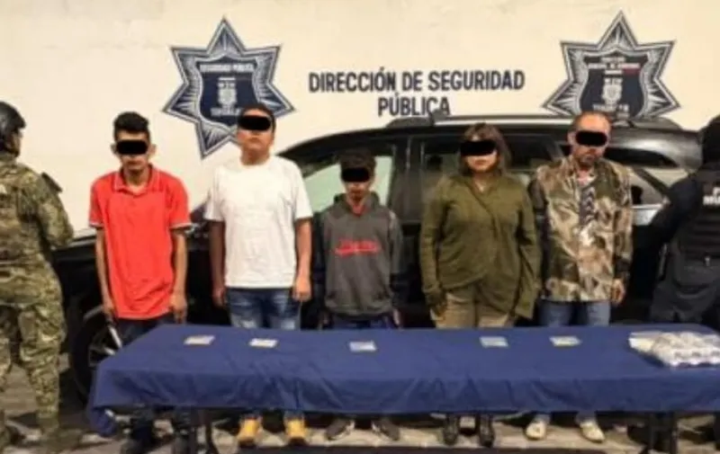 Capturan a cinco personas durante operativo contra narcomenudeo en Tehuacán