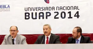 Presentan en la Conade la Universiada Nacional BUAP 2014