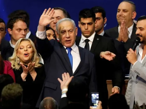 Netanyahu gana elecciones en Israel pese a juicio por corrupción