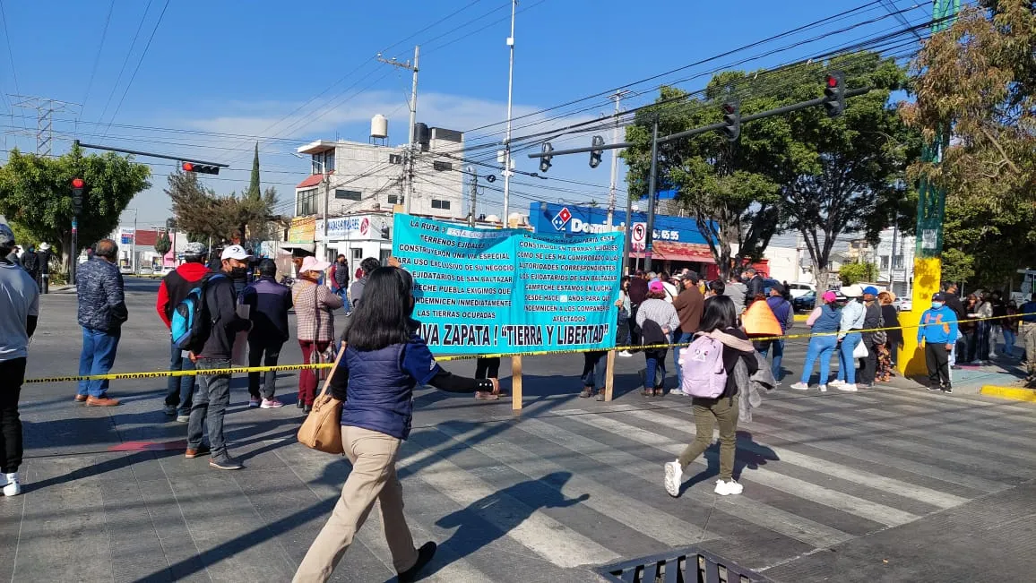 Manifestacion Ejidatarios San Baltazar Campeche Cu