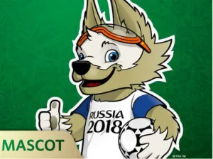 La mascota del mundial de futbol 2018 será un Lobo
