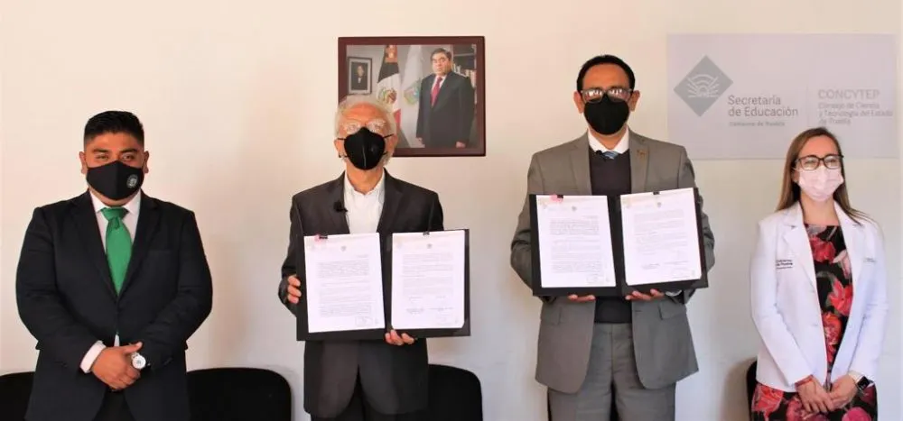 Firman UTP y CONCYTEP alianza para realizar investigaciones conjuntas