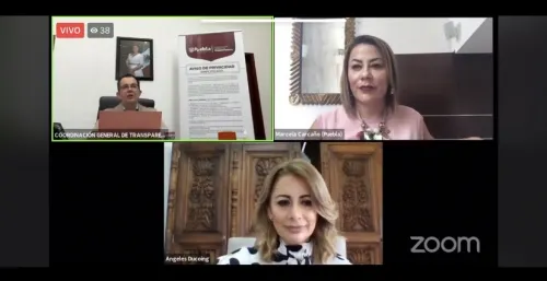 Presidenta del ITAIPUE participa en diálogo virtual sobre “Gobierno Abierto”