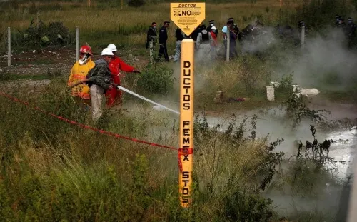 Detectan en Puebla cada 19 horas una toma ilegal de gas