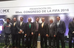 Presentan en México 66 Congreso de la FIFA, primer evento de Infantino