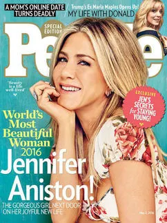 Jennifer Aniston, la más bella según People