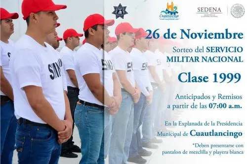 Cuautlancingo convoca al Sorteo del SMN para el 26 de noviembre