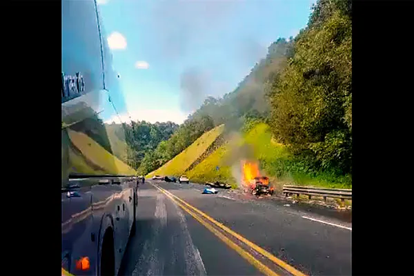 Choque Autopista Mexico Tuxpan