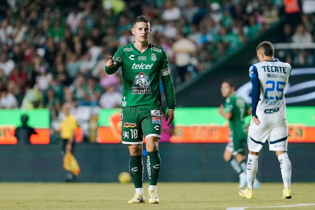 James Rodriguez Club Leon