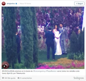 Eva Longoria y José Bastón se casaron en Valle de Bravo