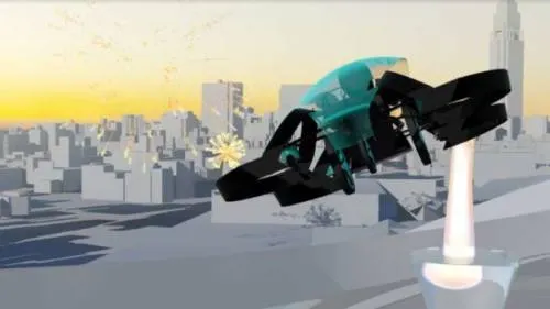 Un coche volador podría encender la llama olímpica en Tokio 2020