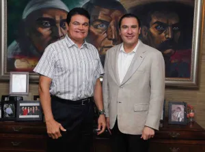 Se reúne Moreno Valle con su homólogo de Sinaloa, Mario López Valdez