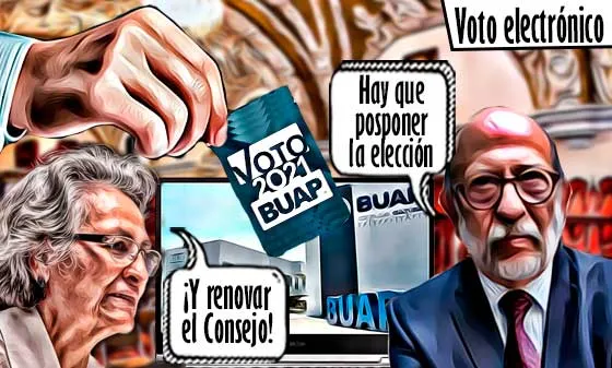 Voto electrónico en la sucesión de la BUAP
