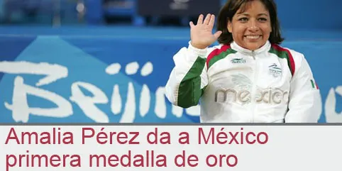 Amalia Pérez da a México primera medalla de oro en halterofilia