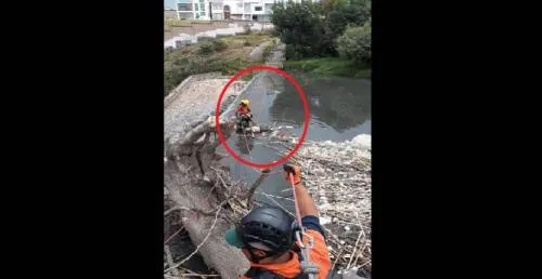 Encuentran cuerpo con herida de bala en el Rio Atoyac
