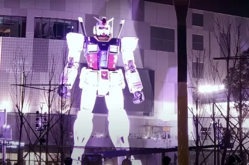 Esperará un año el Gunma, robot gigante que desfilará en los Juegos Olímpicos
