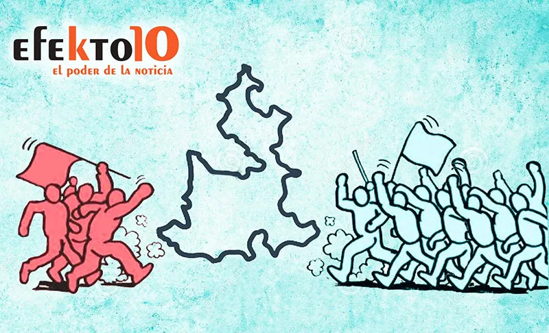 Disputa Electoral Puebla Mapa