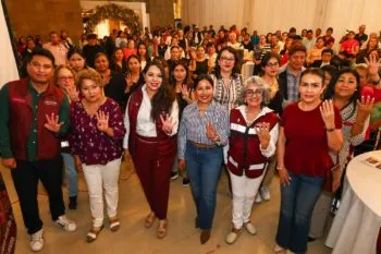Tonantzin Fernández y Secretaría Estatal de Mujeres de Morena encabezan acciones por la igualdad sustantiva