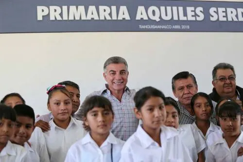 Reconstruyen Primaria Aquiles Serdán afectada por el Sismo del 19-S