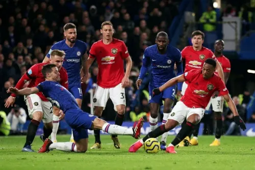 Manchester United derrota 2-0 a Chelsea en la Premier League
