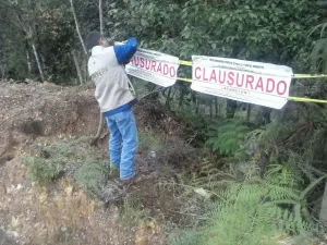 Clausura Profepa Fraccionamiento en Huauchinango
