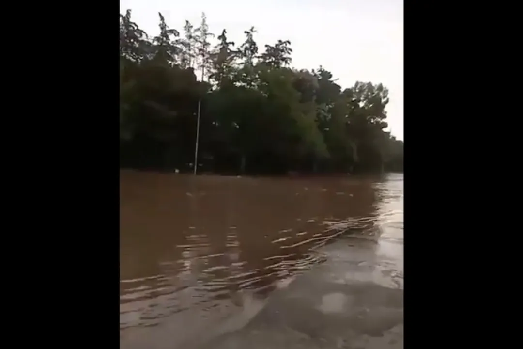 desbordamiento de la Laguna de San Baltazar