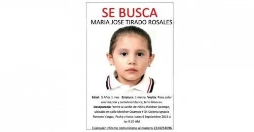 Desaparece menor en la junta auxiliar Ignacio Romero Vargas
