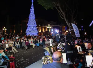 La Banda Sinfónica y el Coro Municipal de Puebla comparten repertorio musical decembrino