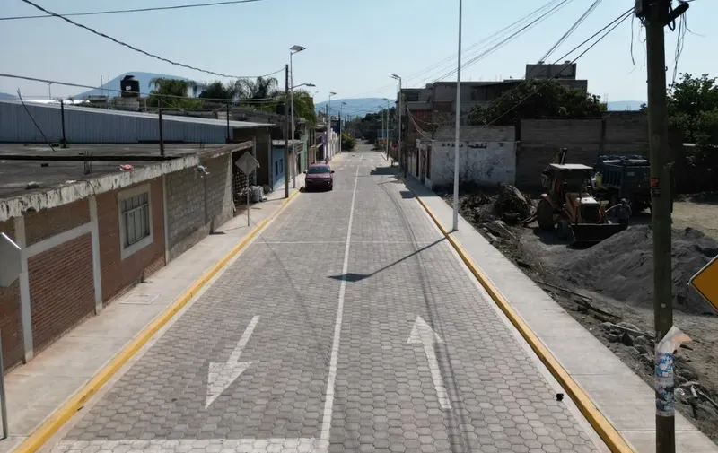 Entrega de obras en Atlixco