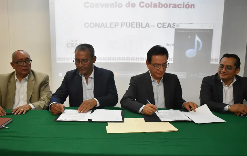 Conalep y CEASPUE colaboran para dar bienestar a estudiantes con modelo dual
