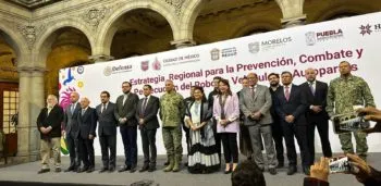 Puebla, CDMX, Morelos y Estado de México coordinan acciones contra robo de autos