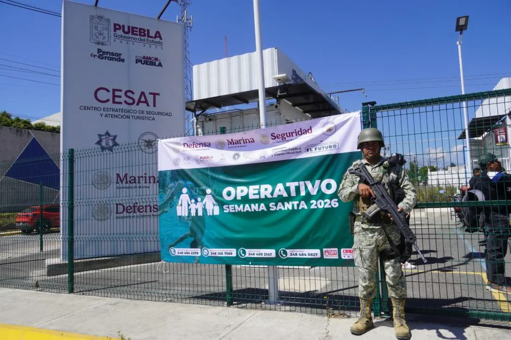 Refuerzan seguridad en centros religiosos y recreativos de Texmelucan por temporada vacacional