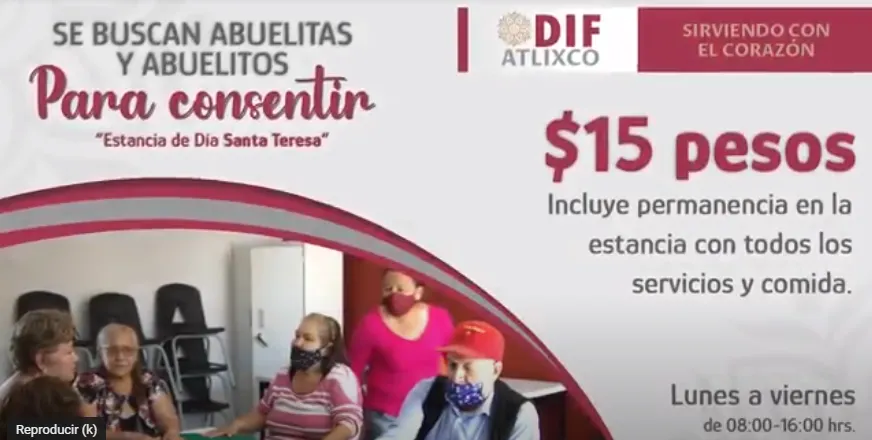 DIF Atlixco abre inscripciones para la Estancia de Día