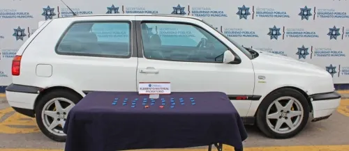 Detuvieron fuerzas municipales de Puebla a dos hombres por delitos contra la salud