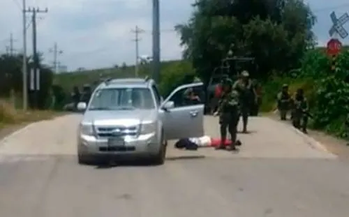 Circula video del herido en enfrentamiento que provocó bloqueo en la México-Puebla