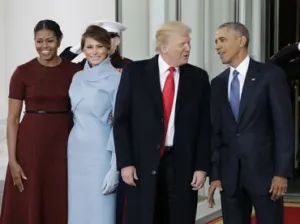 Obama recibe a Trump en la Casa Blanca