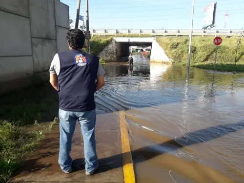 CEASPUE realiza labores de desazolve por inundaciones en Cuautlancingo