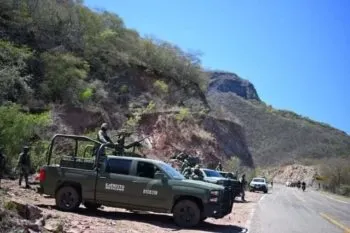 Se registra balacera entre civiles armados y militares en Badiraguato, Sinaloa