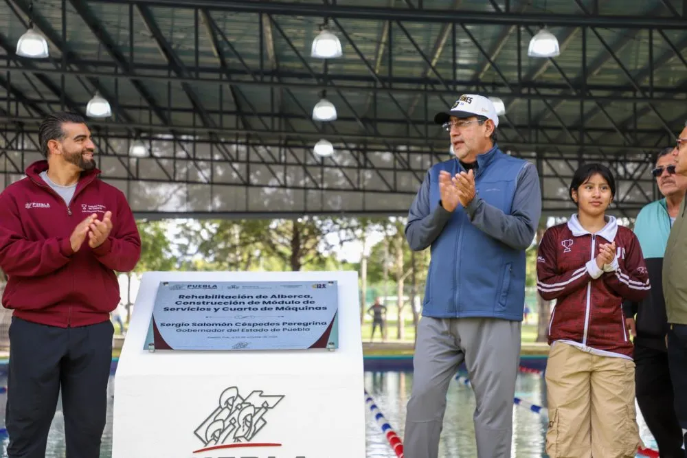 Gobernador de Puebla inaugura segunda etapa de remodelación del Parque Ecológico