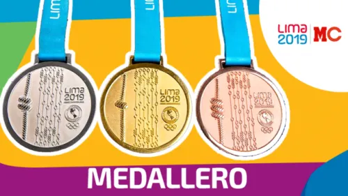 El Medallero de los Juegos Panamericanos Lima 2019 al momento hoy lunes